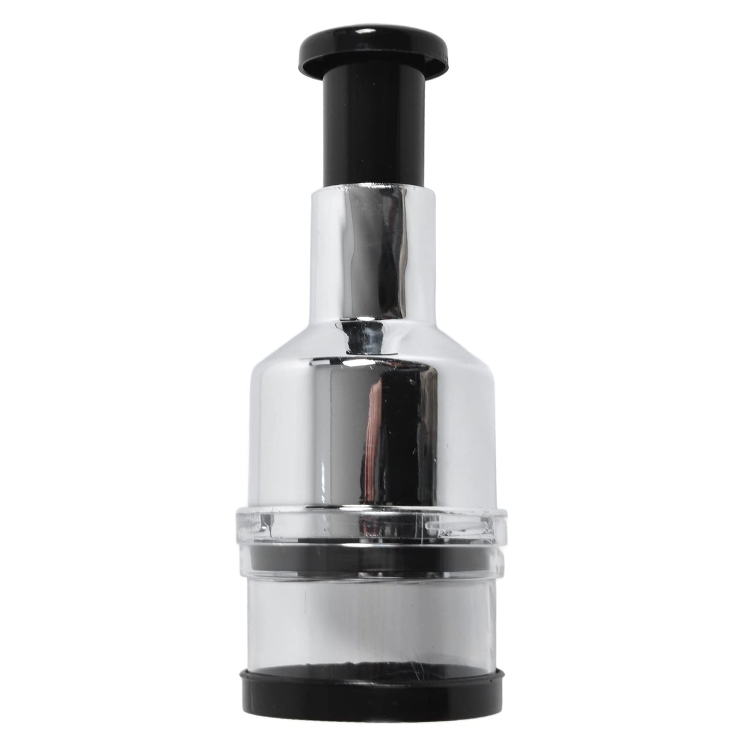 Stainless Steel Vegetable & Garlic Cutter Manual Push
