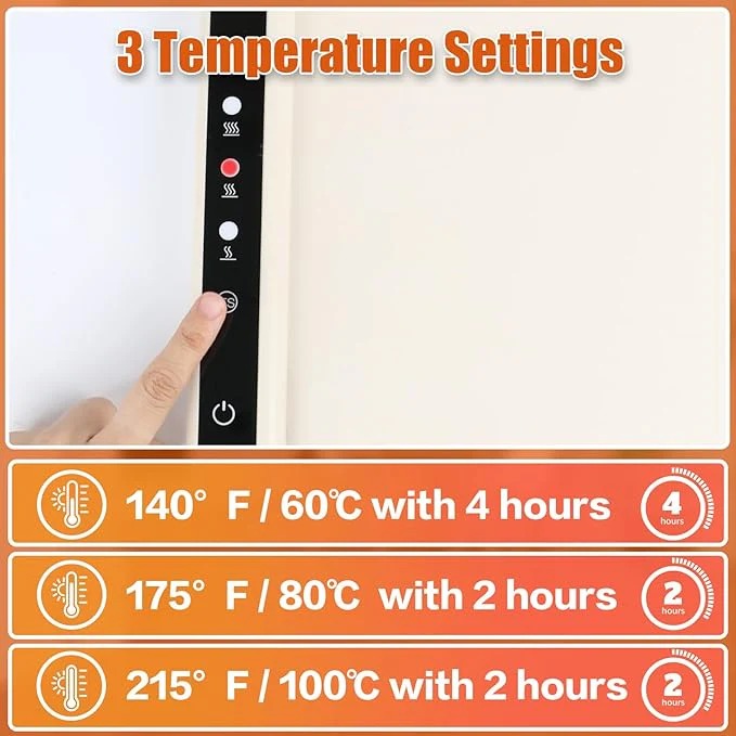 Advanced Food Warming Mat with Adjustable Temperature Control