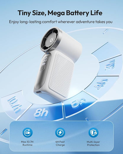 PocketFlow Portable USB Rechargeable Hand Fan