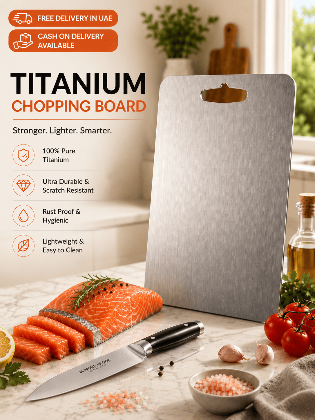 Titanium Chopping Board