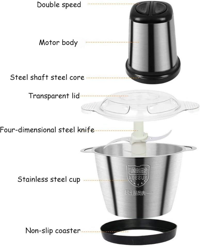 Stergee Electric Meat & Vegetable Chopper 2L