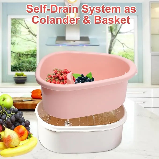Multifunction Fruit & Vegetable Washer Spinner