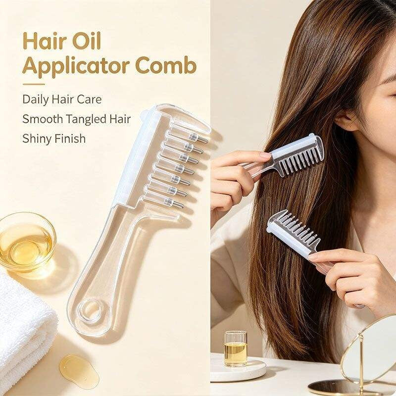 Scalp Oil Applicator Comb