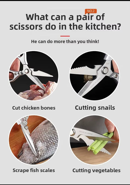Stergee Multifunction Kitchen Scissors