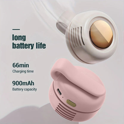 Rechargeable Hands-Free Clip Fan – 3 Speeds