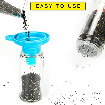 18-Jar Rotating Spice Rack Set