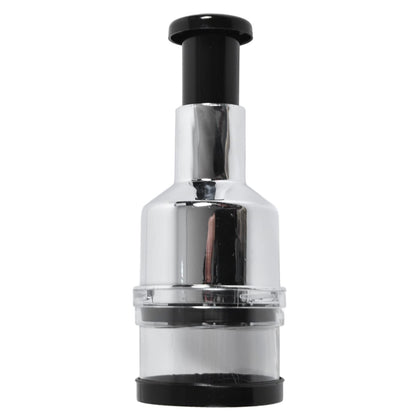 Stainless Steel Vegetable & Garlic Cutter Manual Push