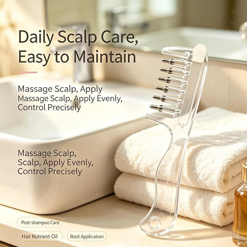 Scalp Oil Applicator Comb