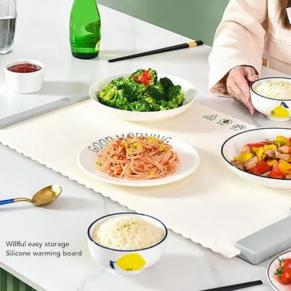 Advanced Food Warming Mat with Adjustable Temperature Control