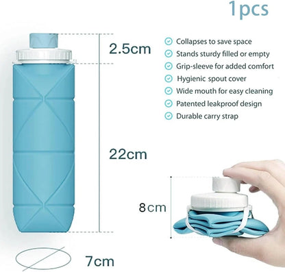Silicone Folding Water Bottle