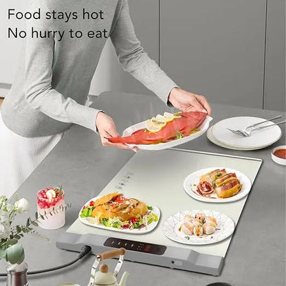 Advanced Food Warming Mat with Adjustable Temperature Control