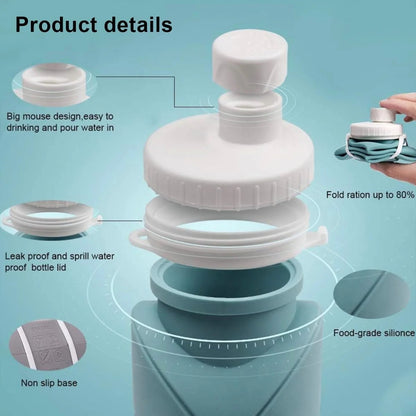 Silicone Folding Water Bottle