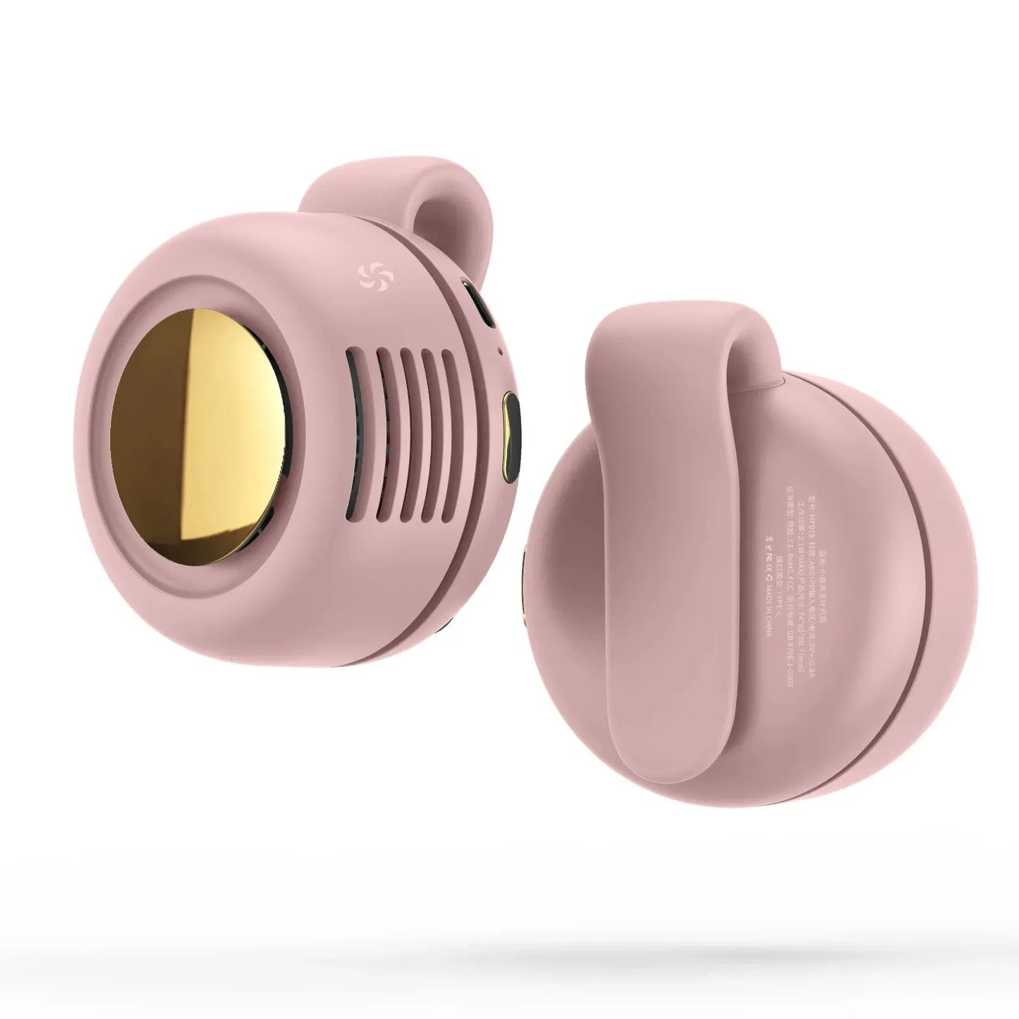 Rechargeable Hands-Free Clip Fan – 3 Speeds