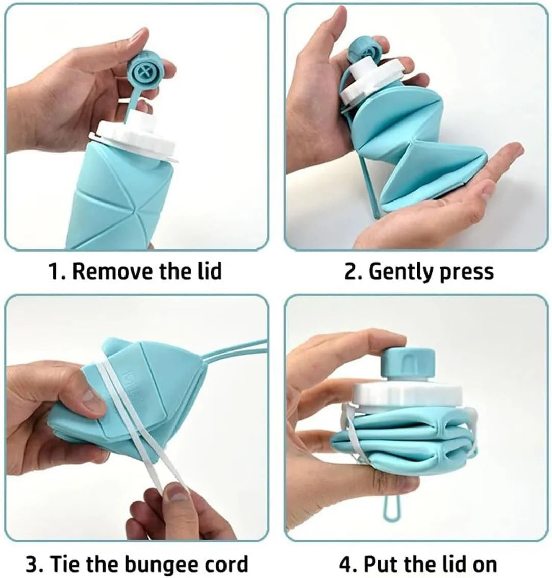 Silicone Folding Water Bottle